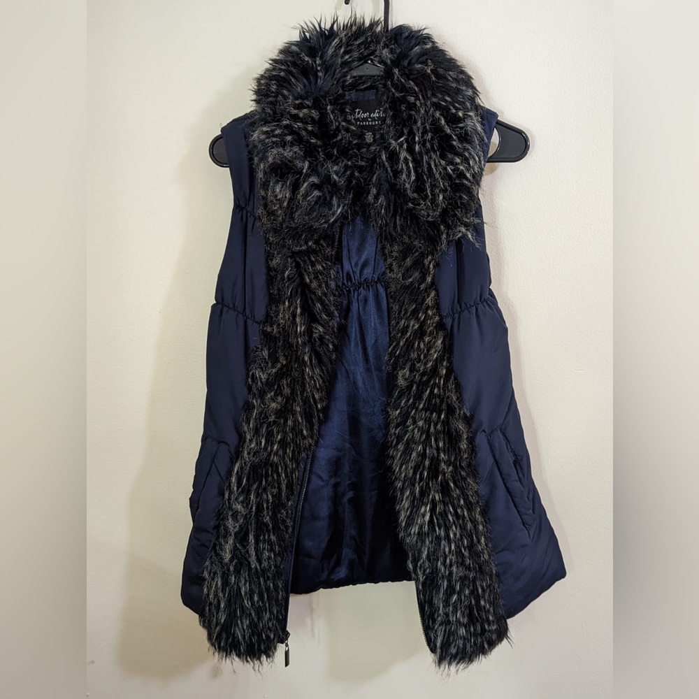 Outdoor Edition by Parkhurst Faux Fur Puffer Vest